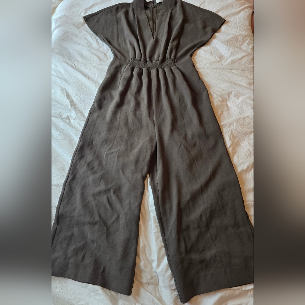 Babaton Dark Green Jump Suit